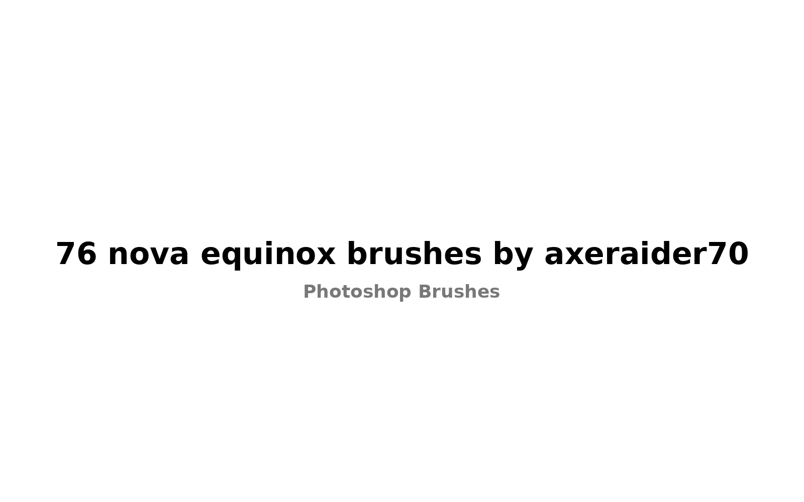 75-zone Brush By Axeraider 70 Pack