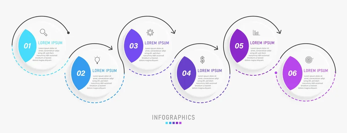 Icons Options Infographic