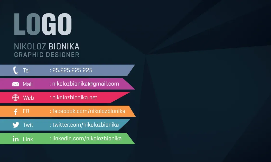Colorlines Business Card