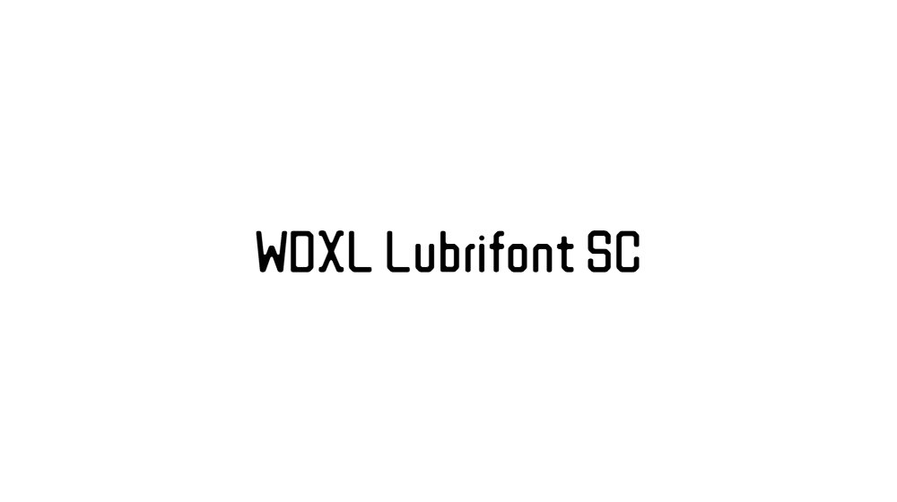 WDXL Lubrifont SC