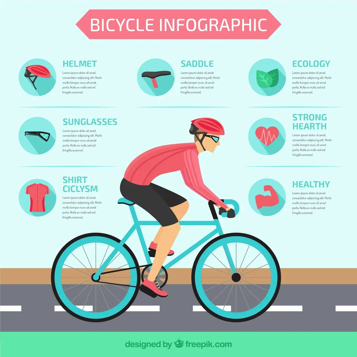 Cycling Infographic