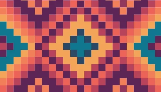 Modern Colorful Pattern Stationery - (Front) Business Card