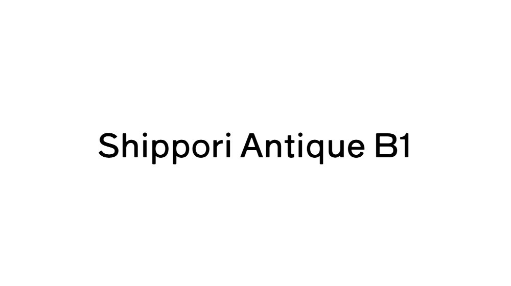 Shippori Antique B1