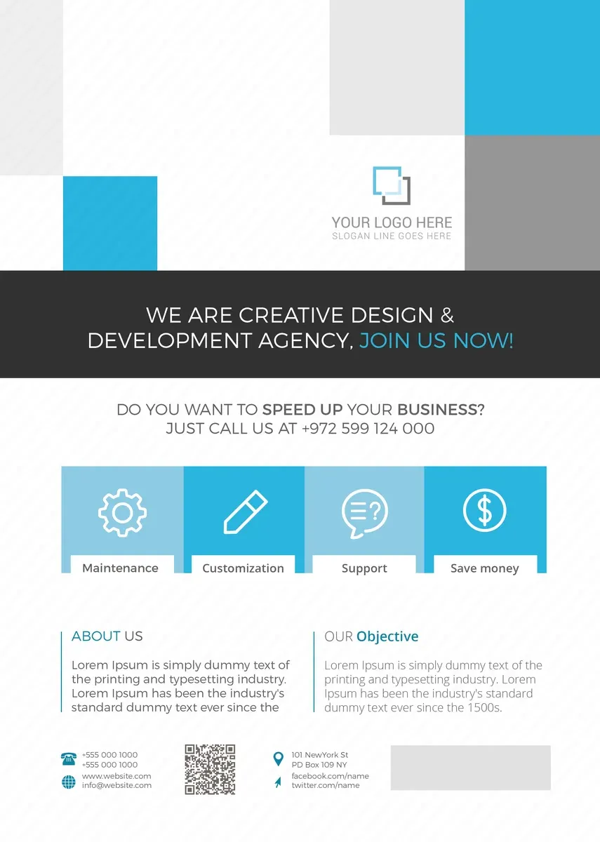 A4 Corporate Flyer 03