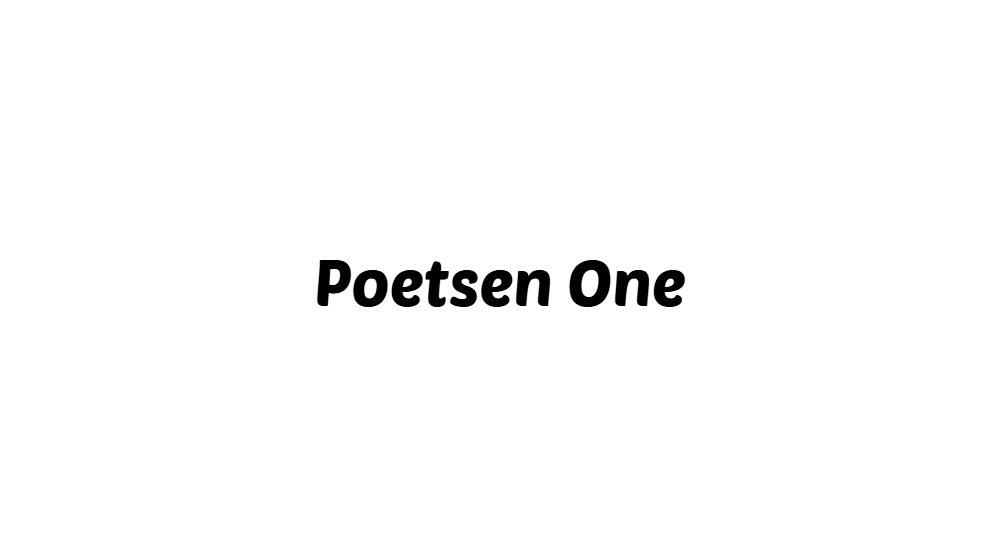 Poetsen One