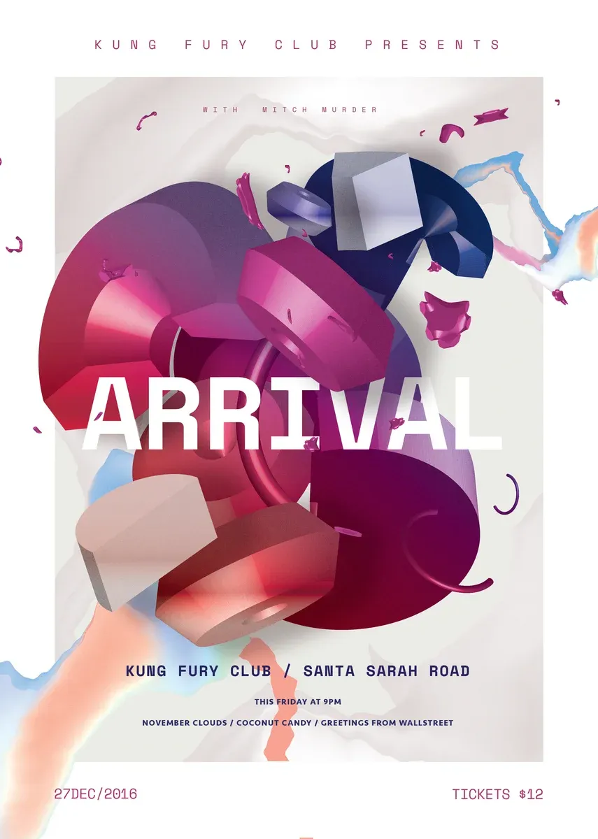Arrival Poster Flyer