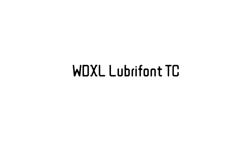 WDXL Lubrifont TC