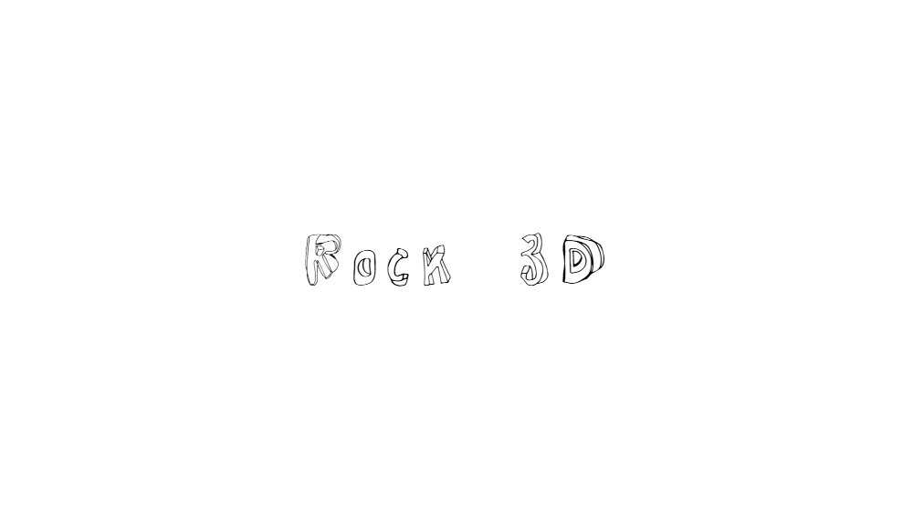 Rock 3D