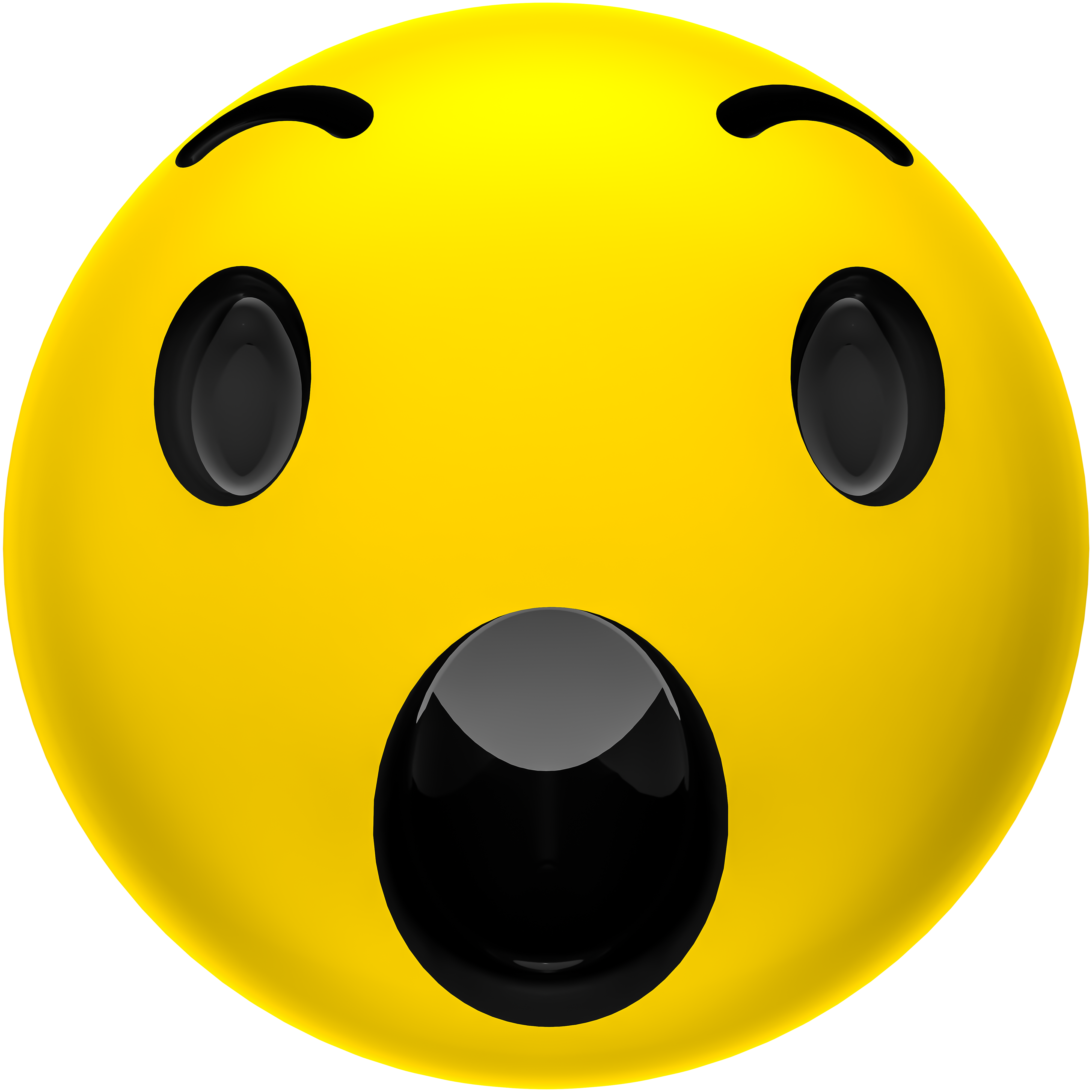 3D Wow 01 Reaction Icon