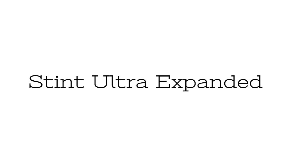 Stint Ultra Expanded