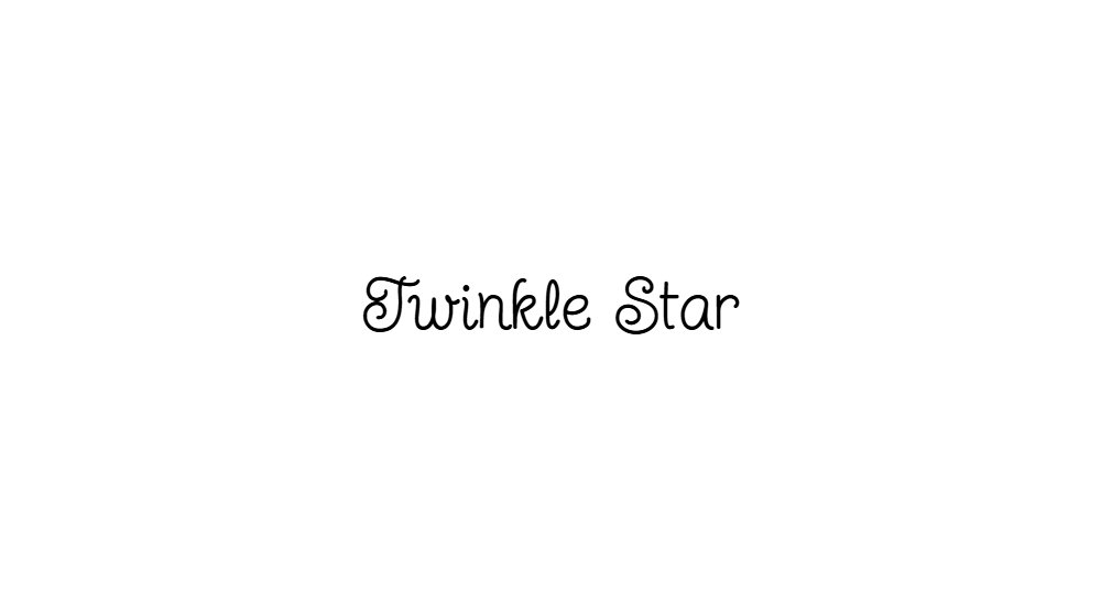 Twinkle Star