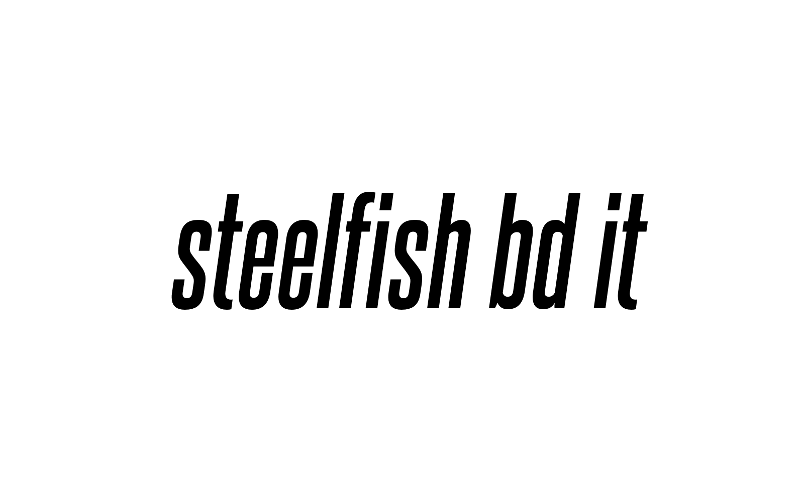 steelfish bd it
