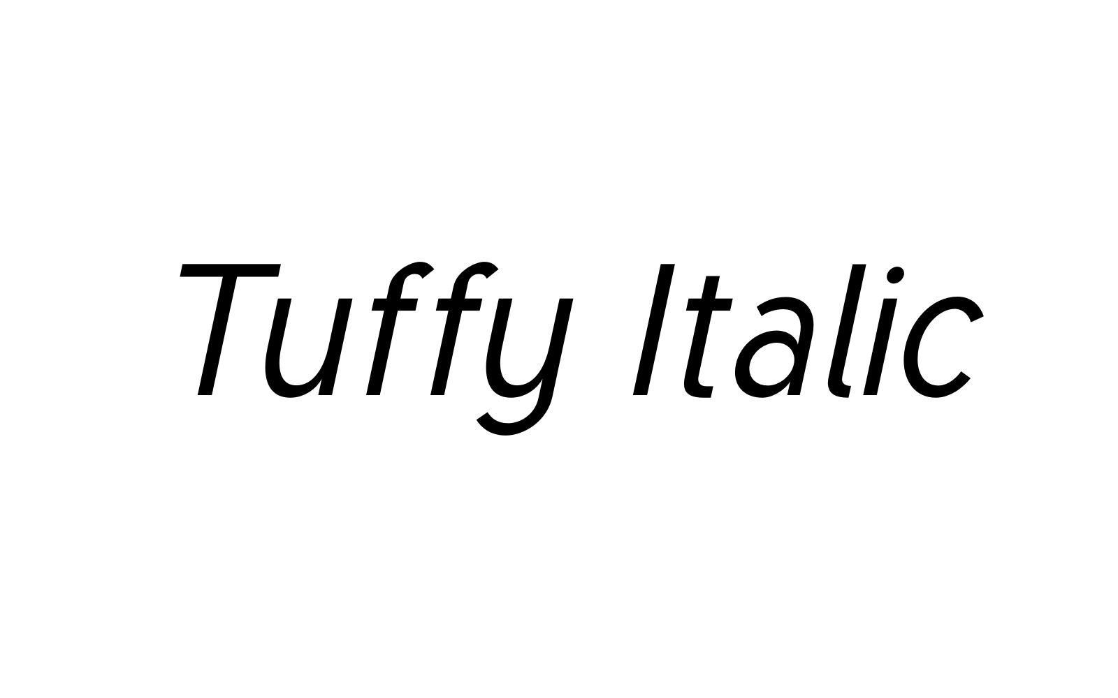 Tuffy Italic
