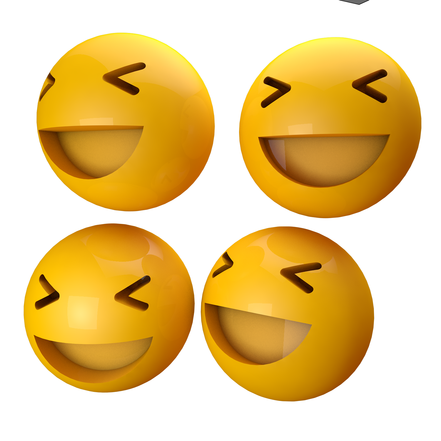 3D Haha Reaction Icon
