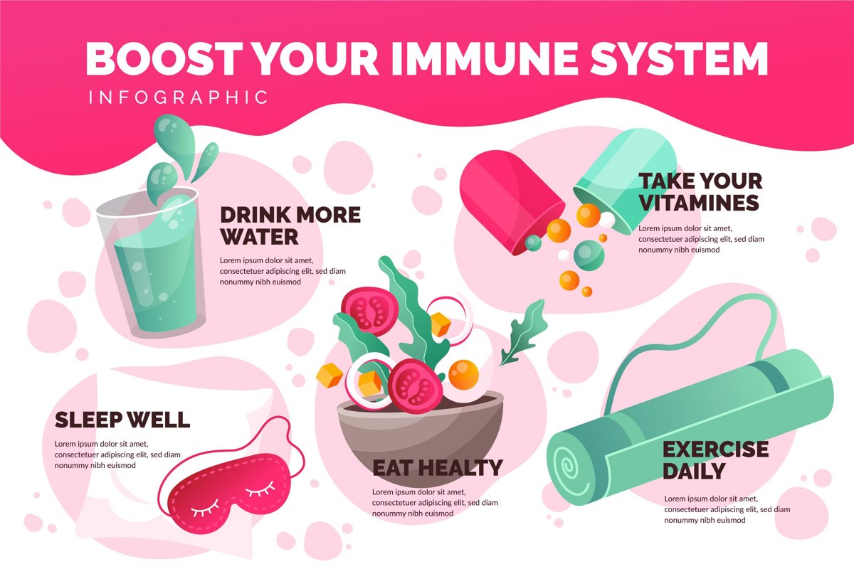 Immune System Infographic