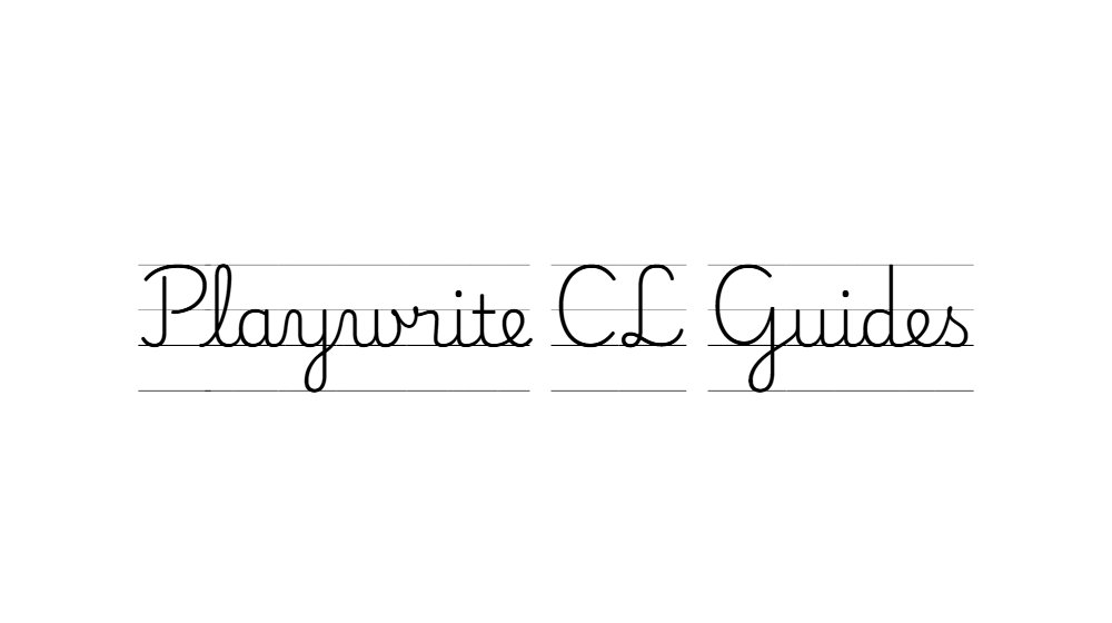 Playwrite CL Guides