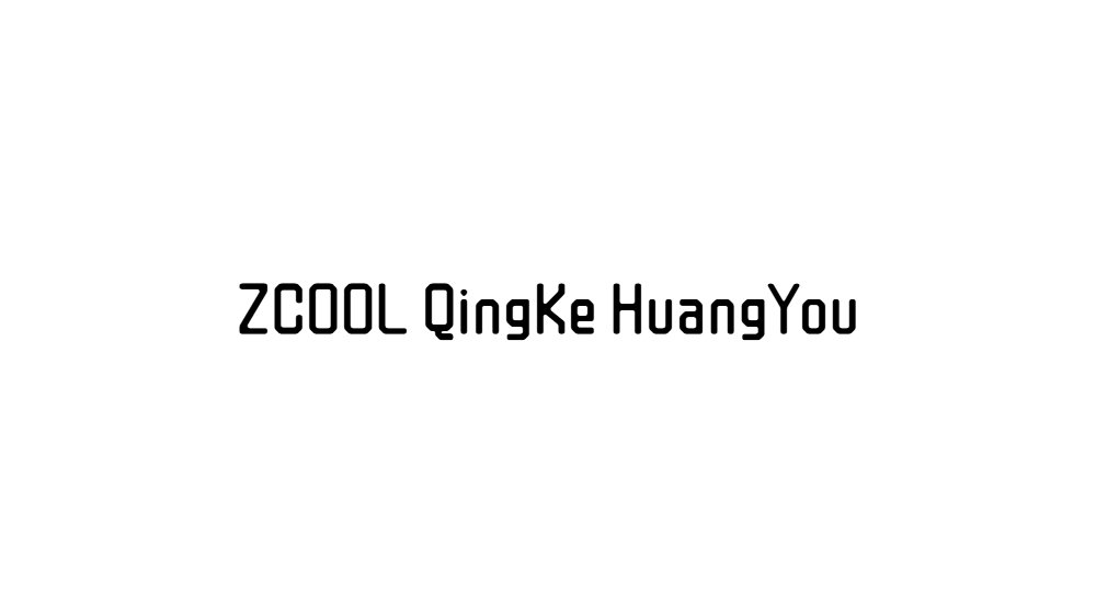 ZCOOL QingKe HuangYou