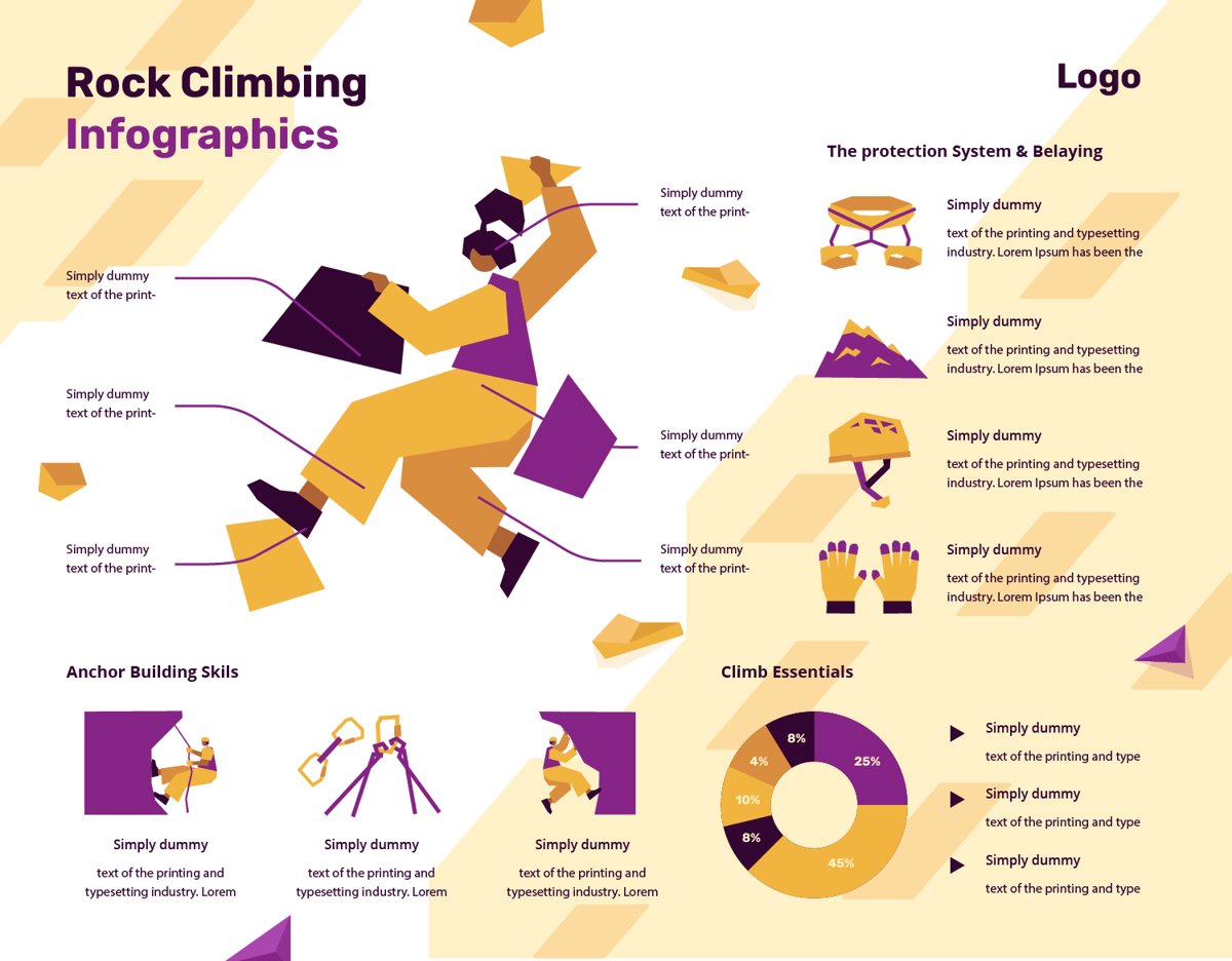 Sport Rock Infographic
