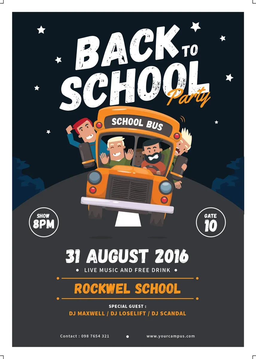 Back To School Flyer