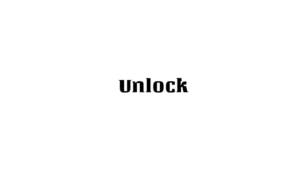 Unlock