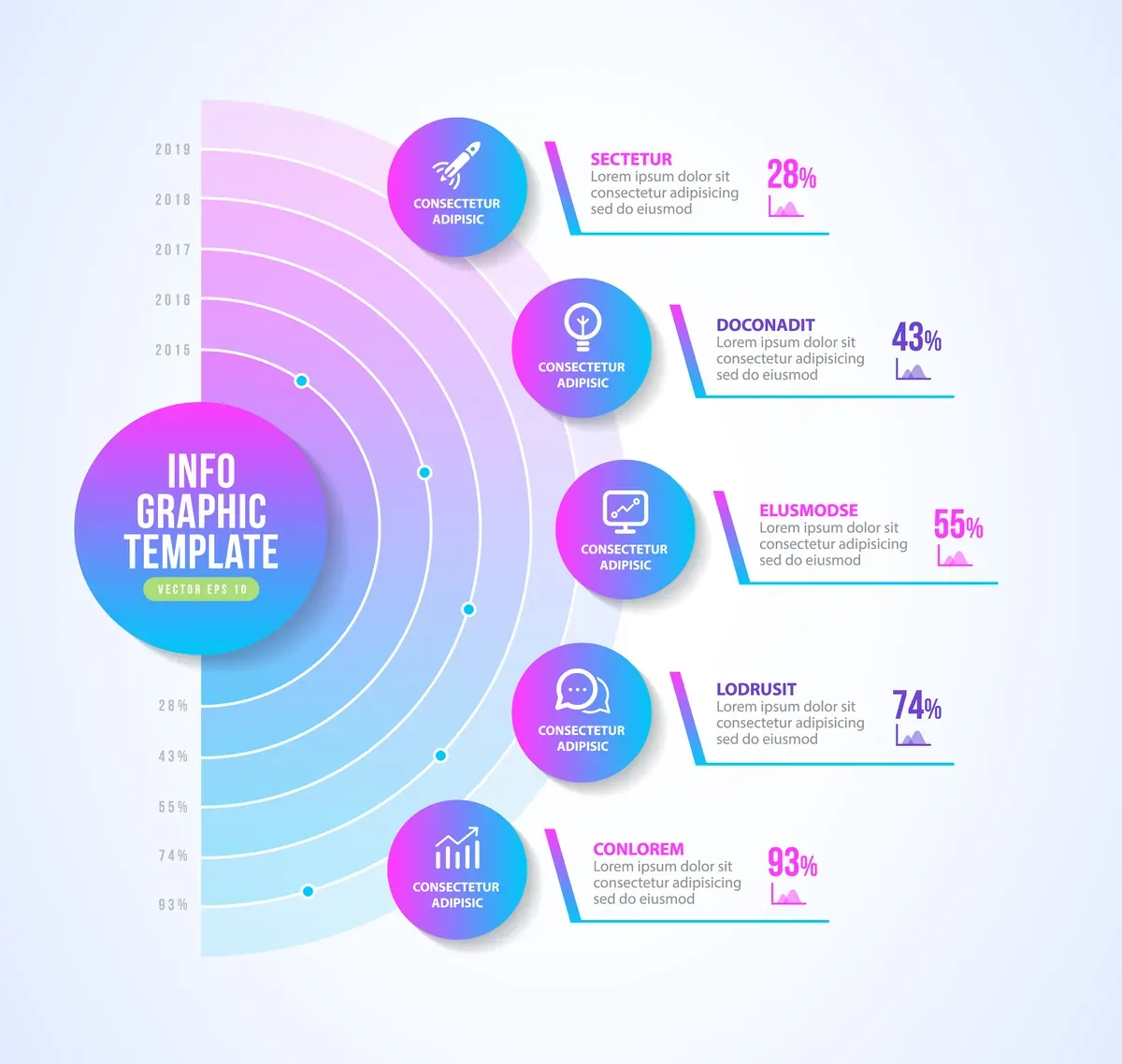 Presentation Layout Infographic
