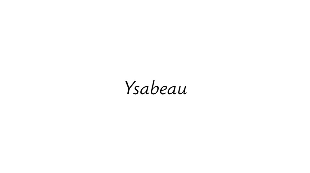 Ysabeau