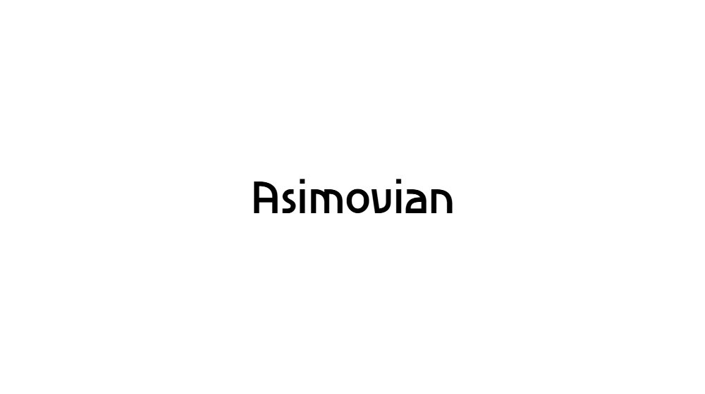 Asimovian