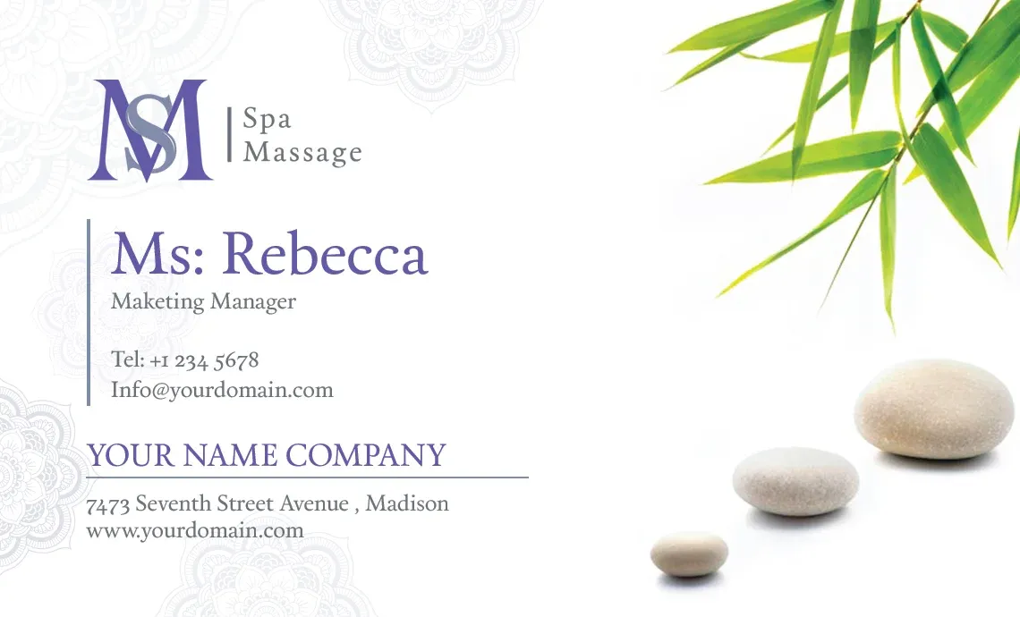 Massage Set Template