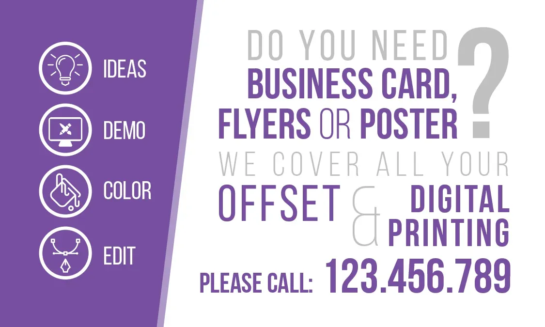 Printing Company Set Template