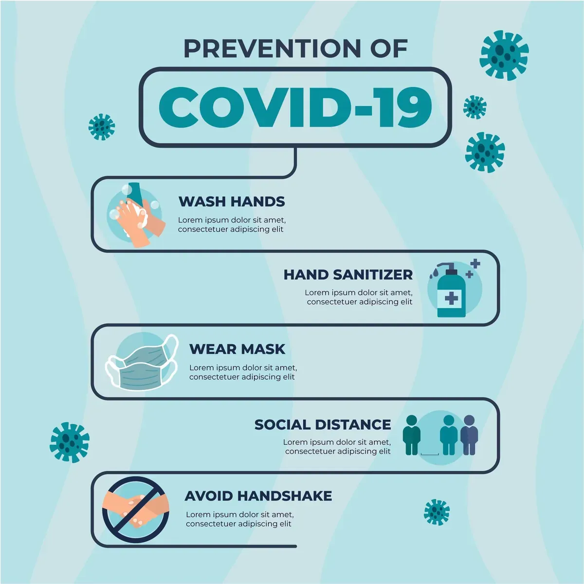 Prevention Staying Infographic