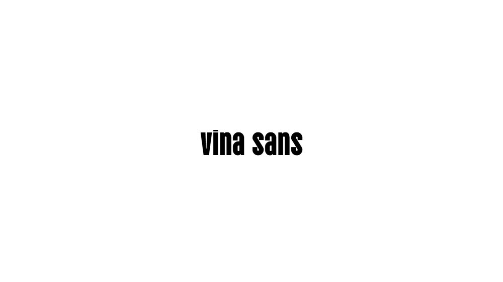 Vina Sans