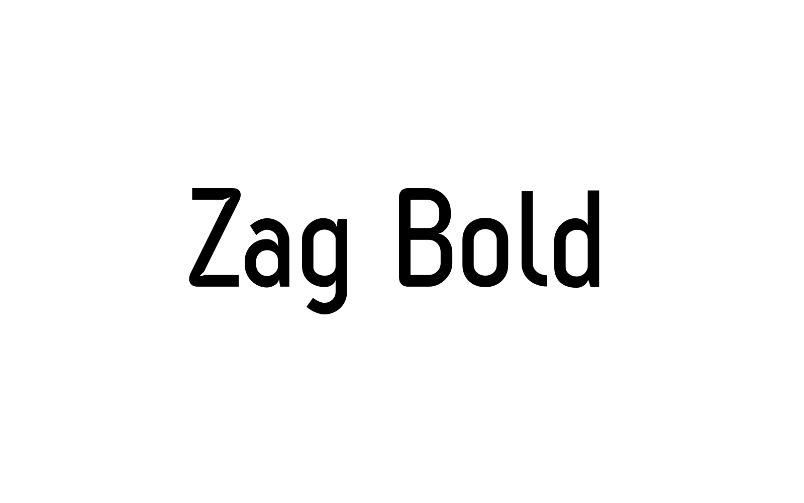 Zag Bold