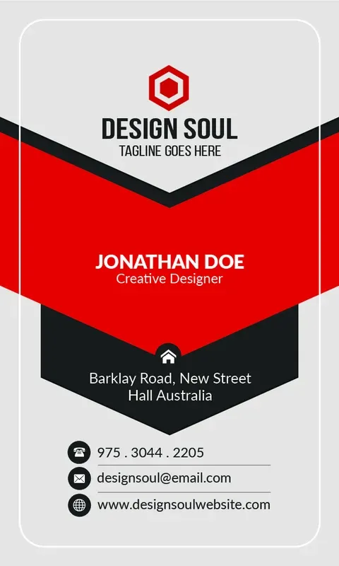 Modern Corporate Business Card