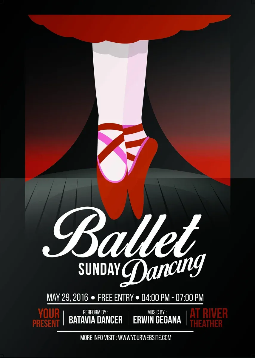 Ballet Dance Event Flyer
