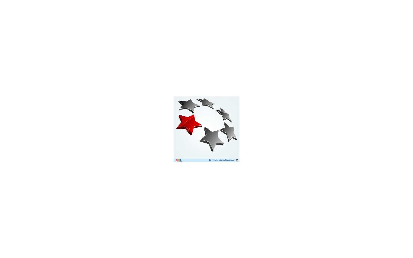 Five Star Circle Red Highlight Logo