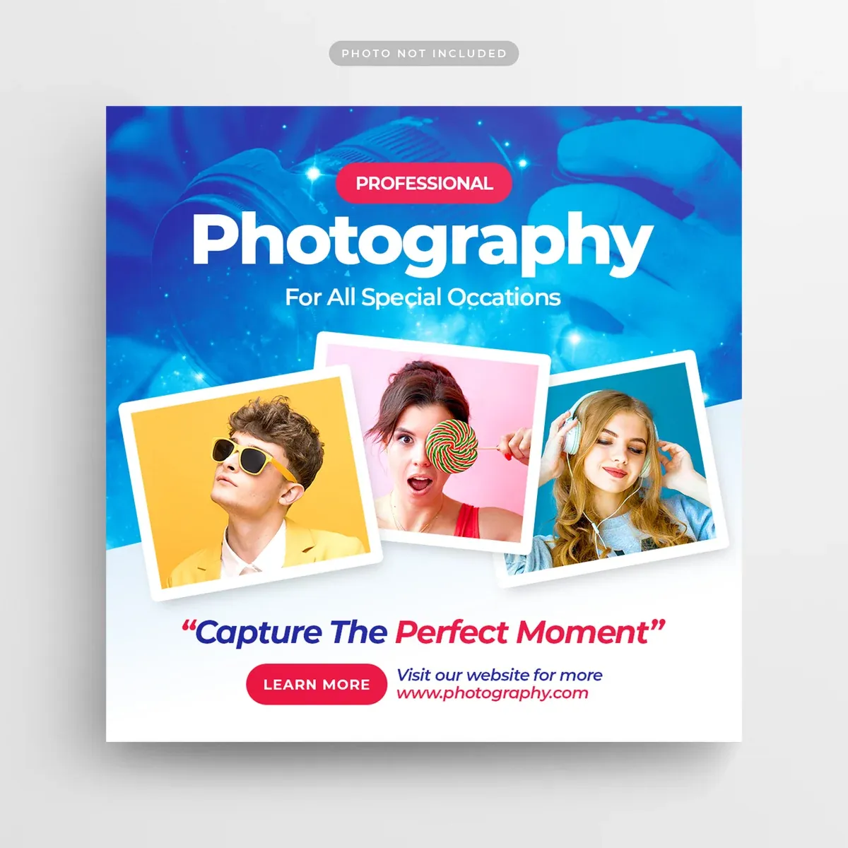 Photography Social Media Banner Template