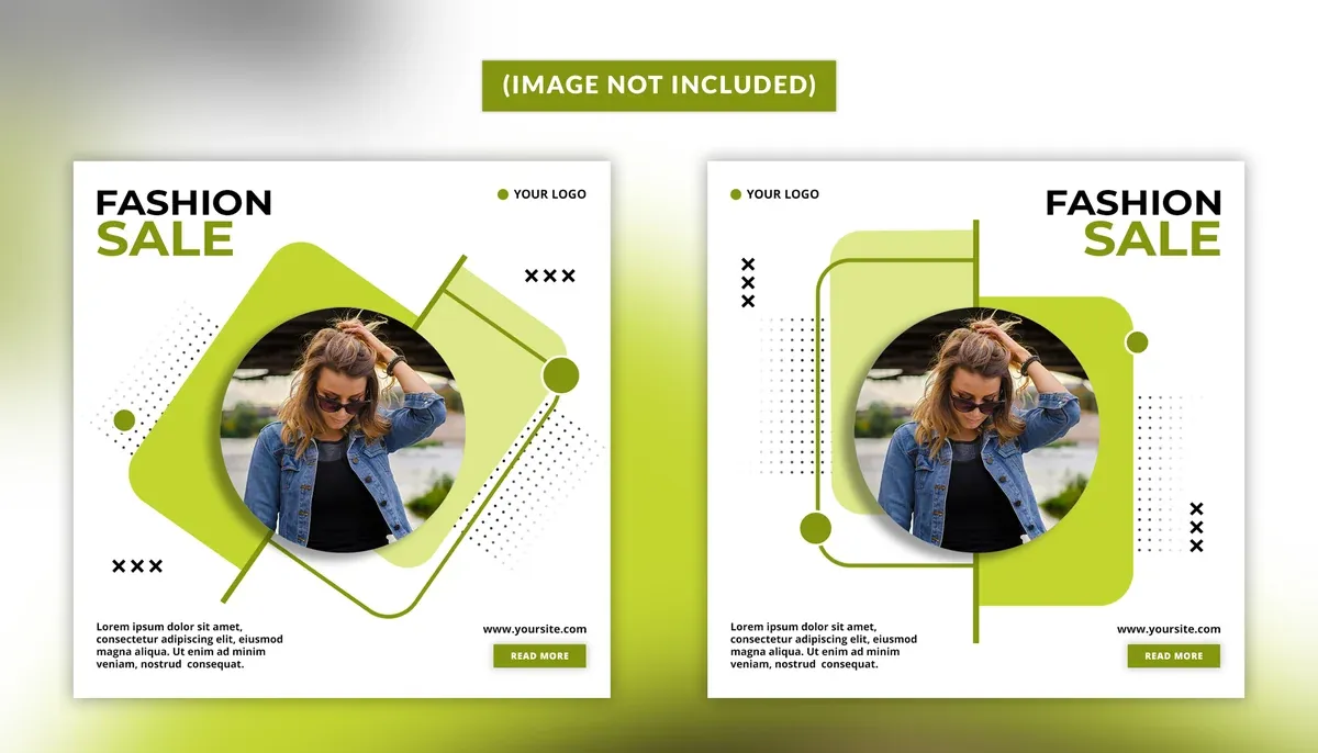 Fashion Social Media Post Banner Template