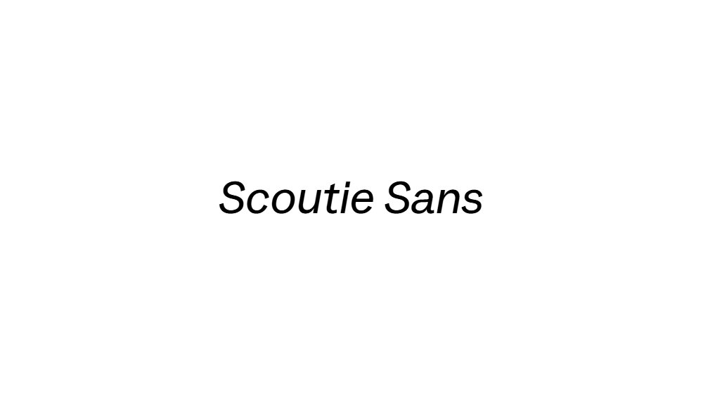 Scoutie Sans