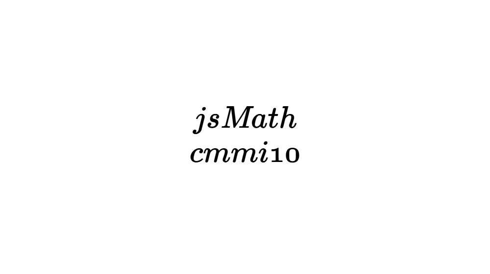 jsMath cmmi10