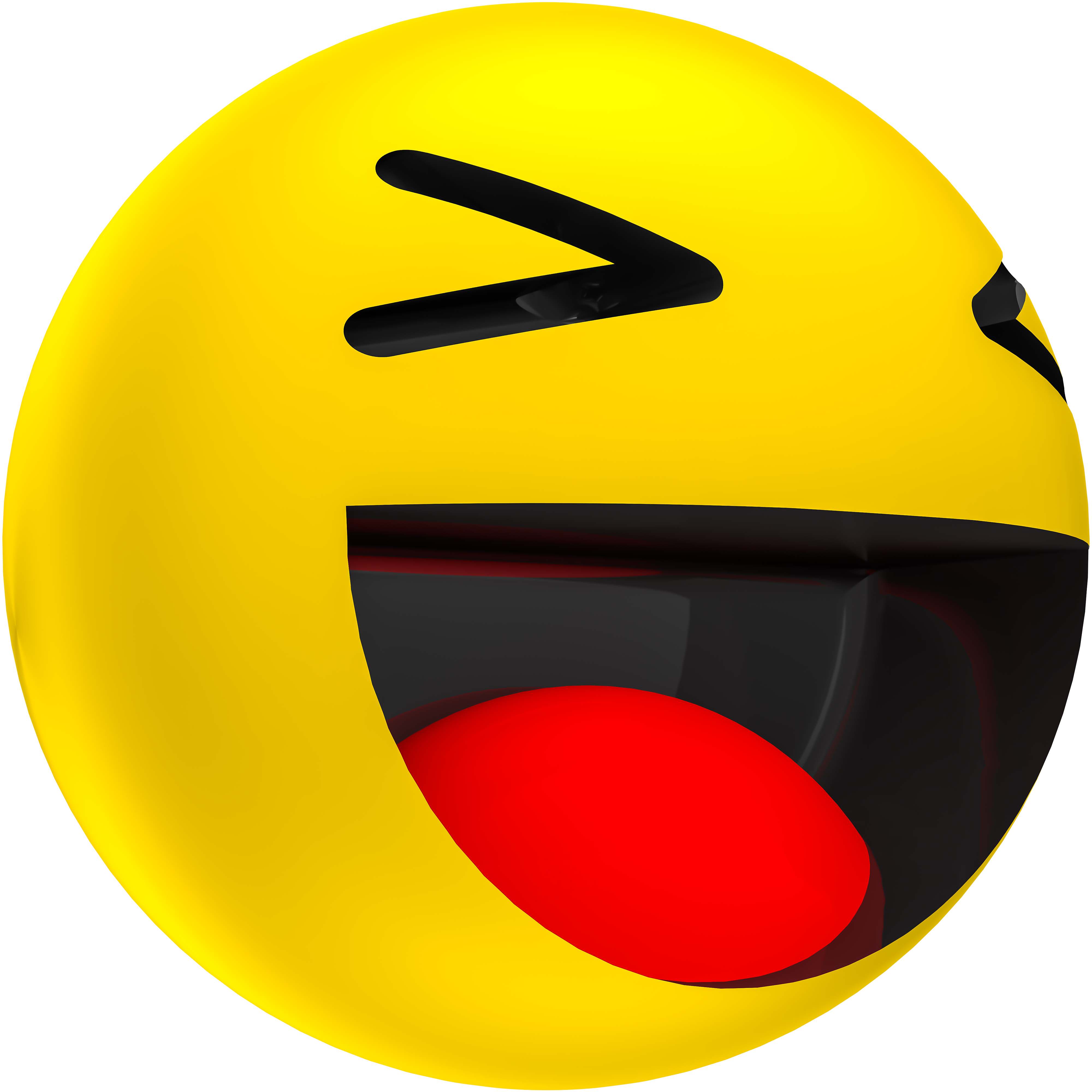 3D Haha 02 Reaction Icon