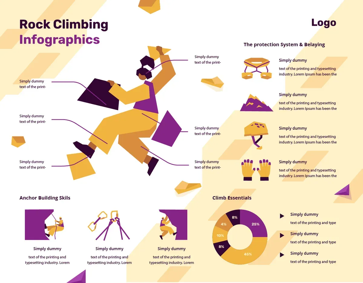 Sport Rock Infographic