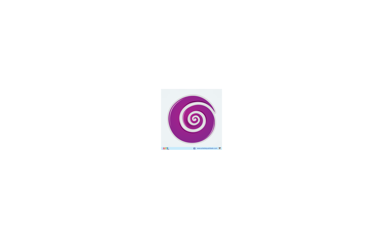 Purple Spiral Circle Logo