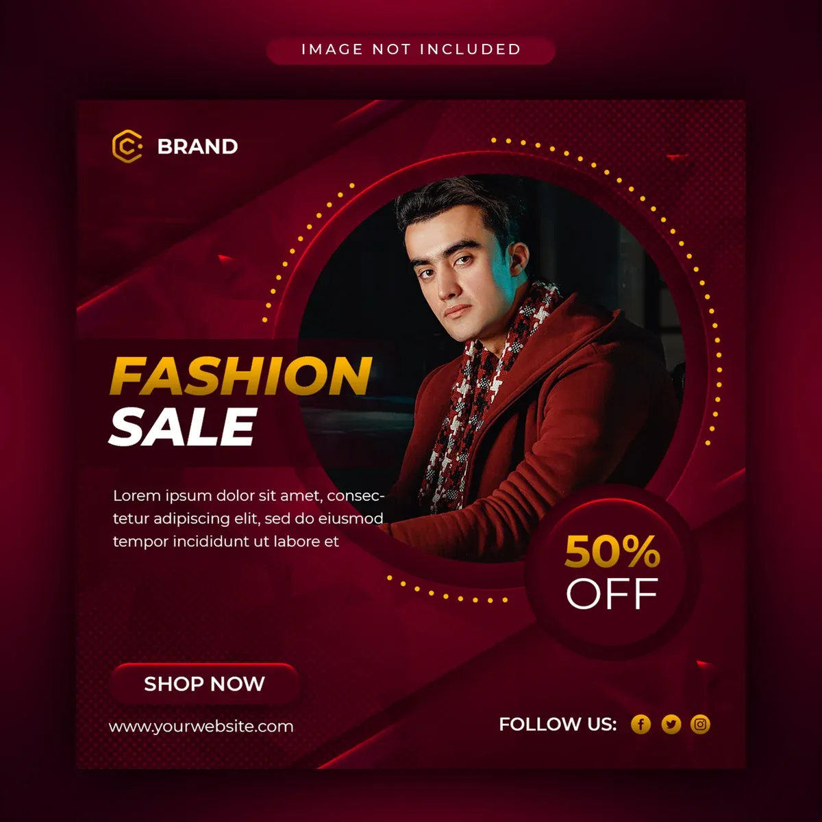 Modern Fashion Sale Social Media Web Banner Template