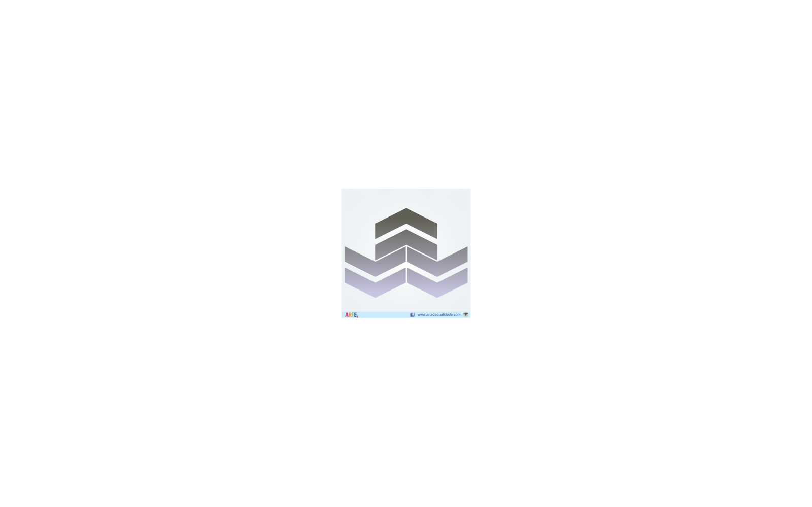 Gray Chevron Layers Logo