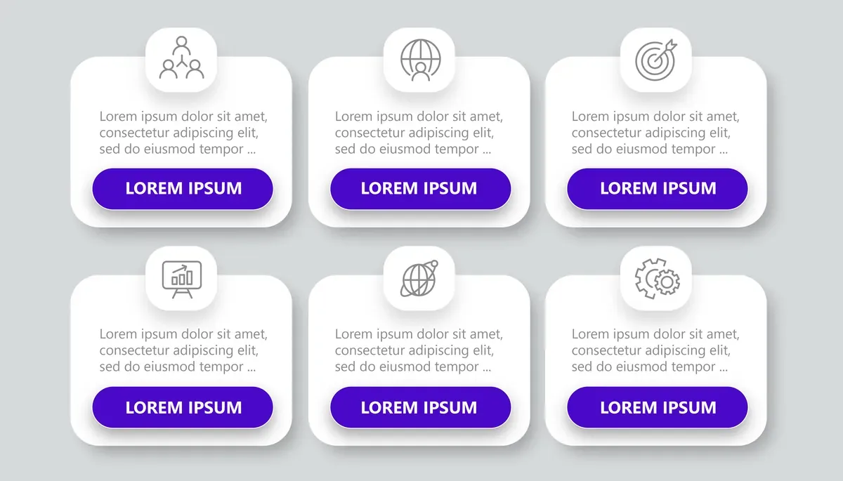 Simple Options Infographic
