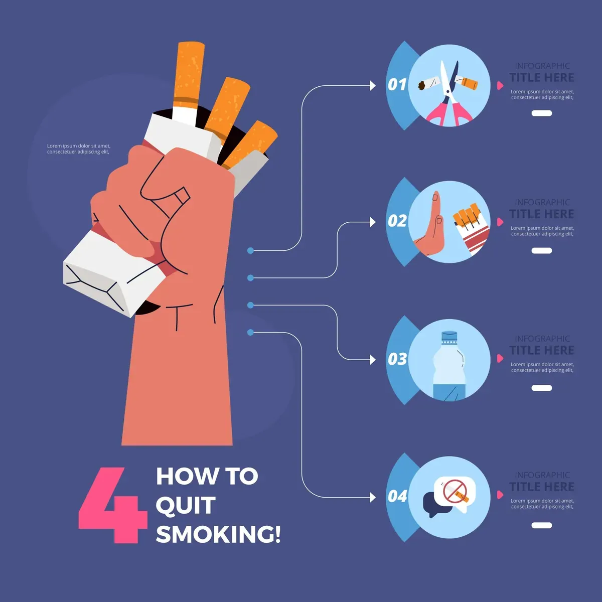 Quit Smoking Infographic