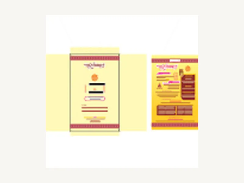 Royal Indian Wedding Card Template D63