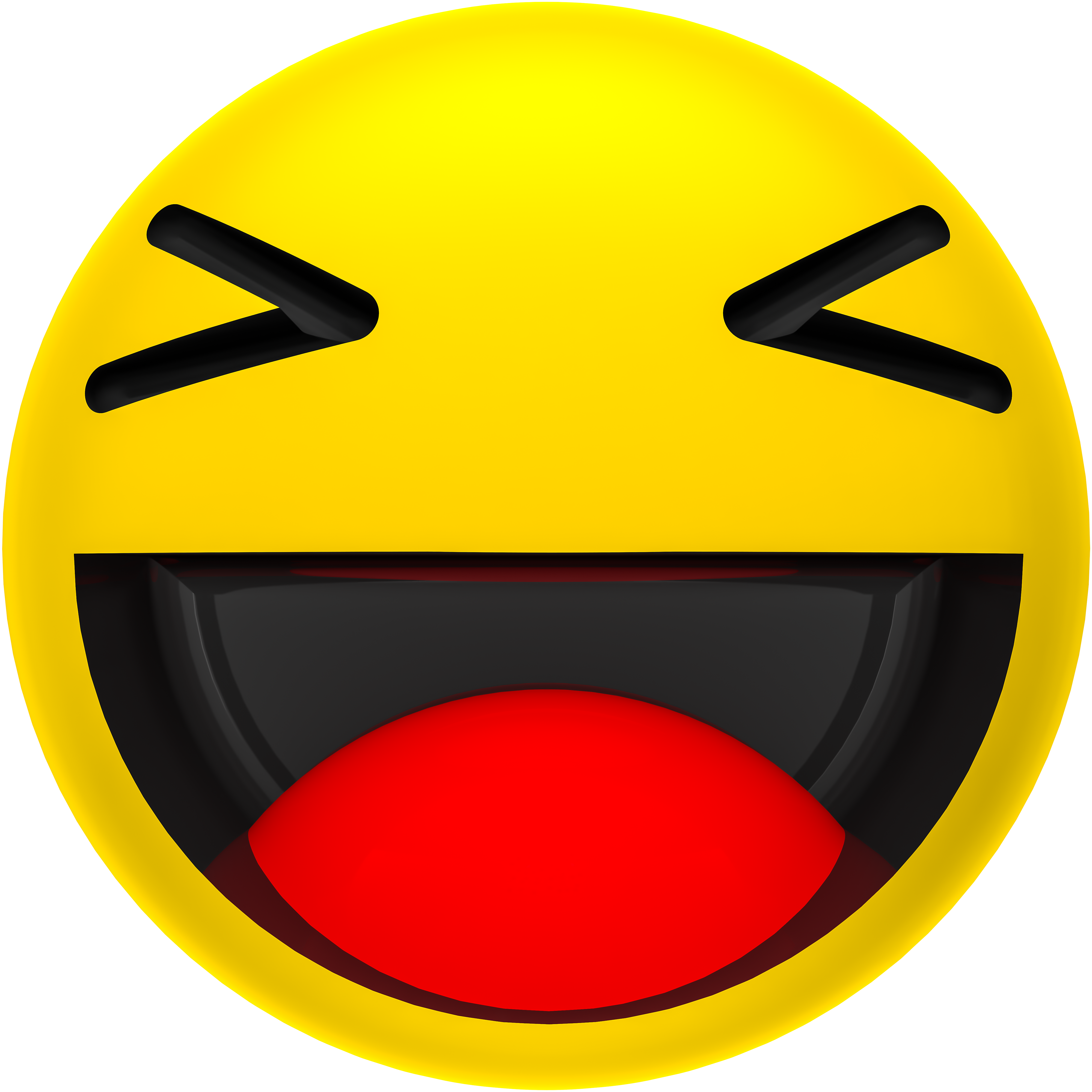 3D Haha 01 Reaction Icon