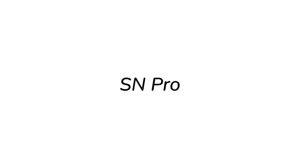 SN Pro