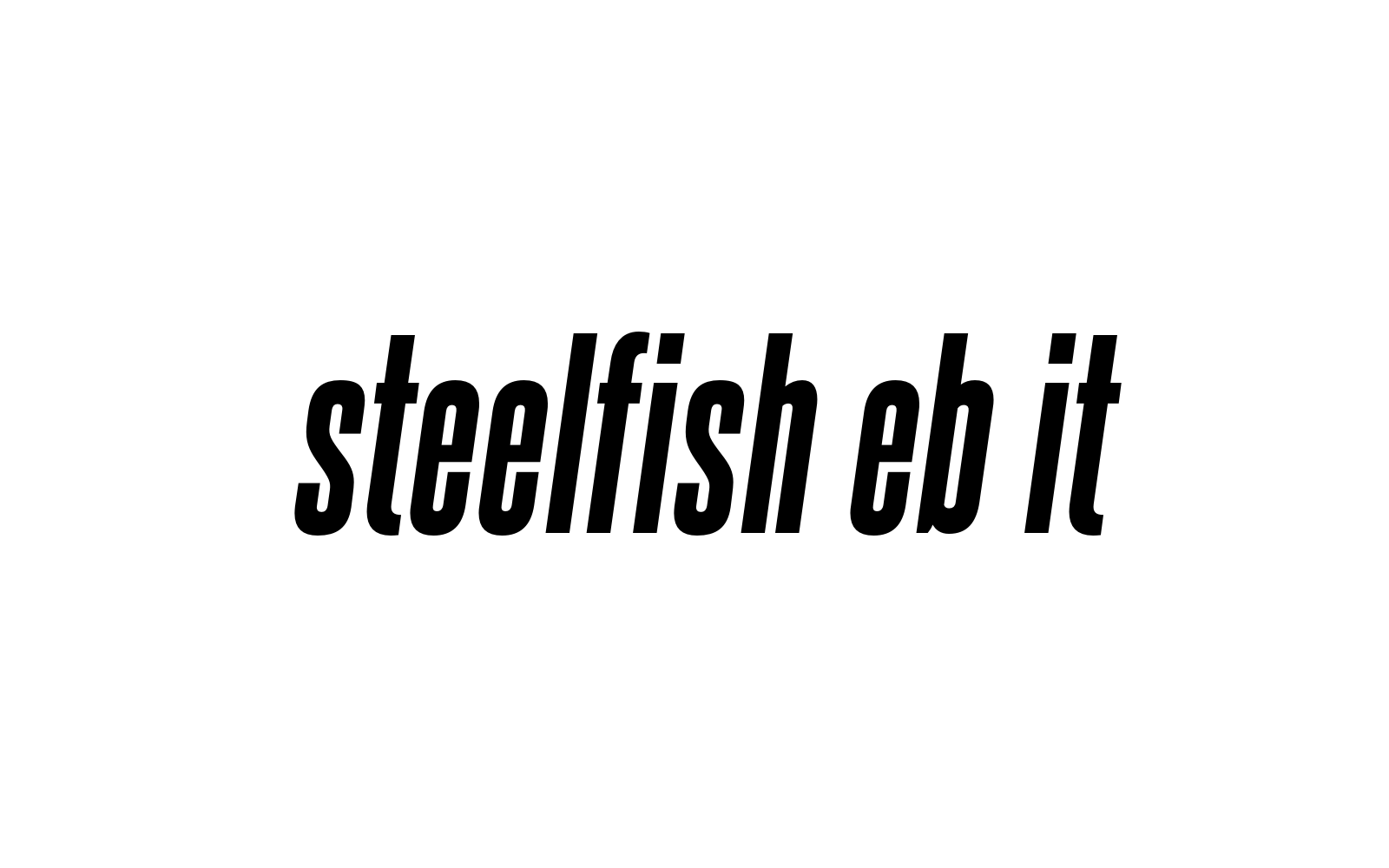 steelfish eb it